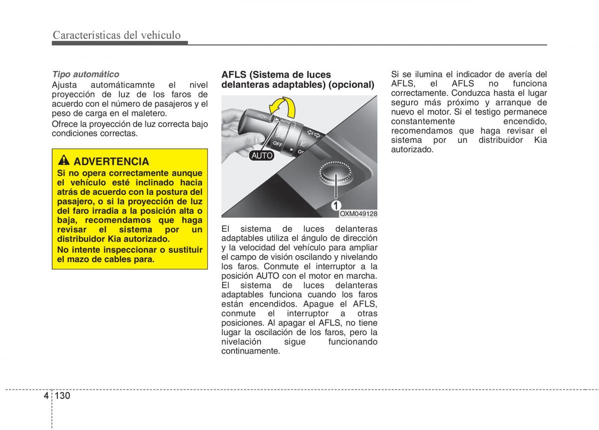 KIA Sorento II 2 manual del propietario / page 221