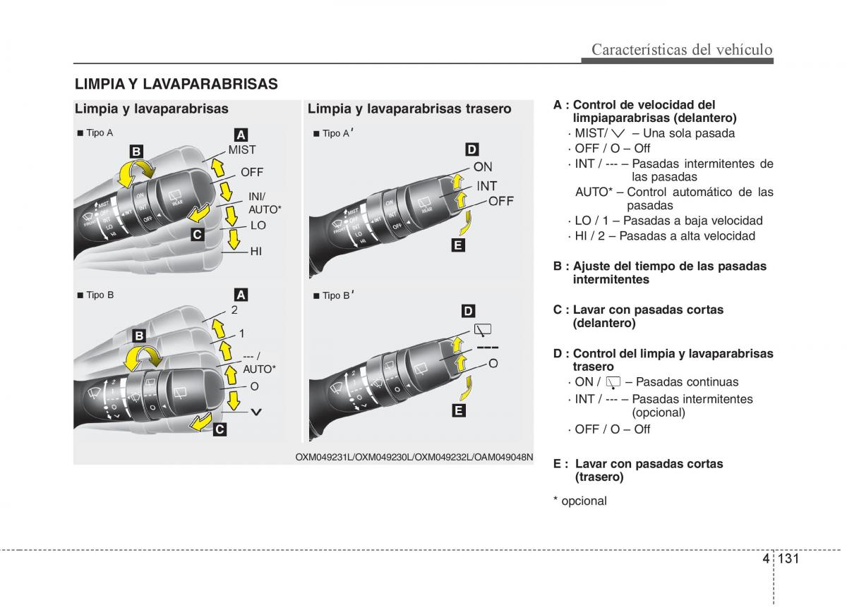 KIA Sorento II 2 manual del propietario / page 222