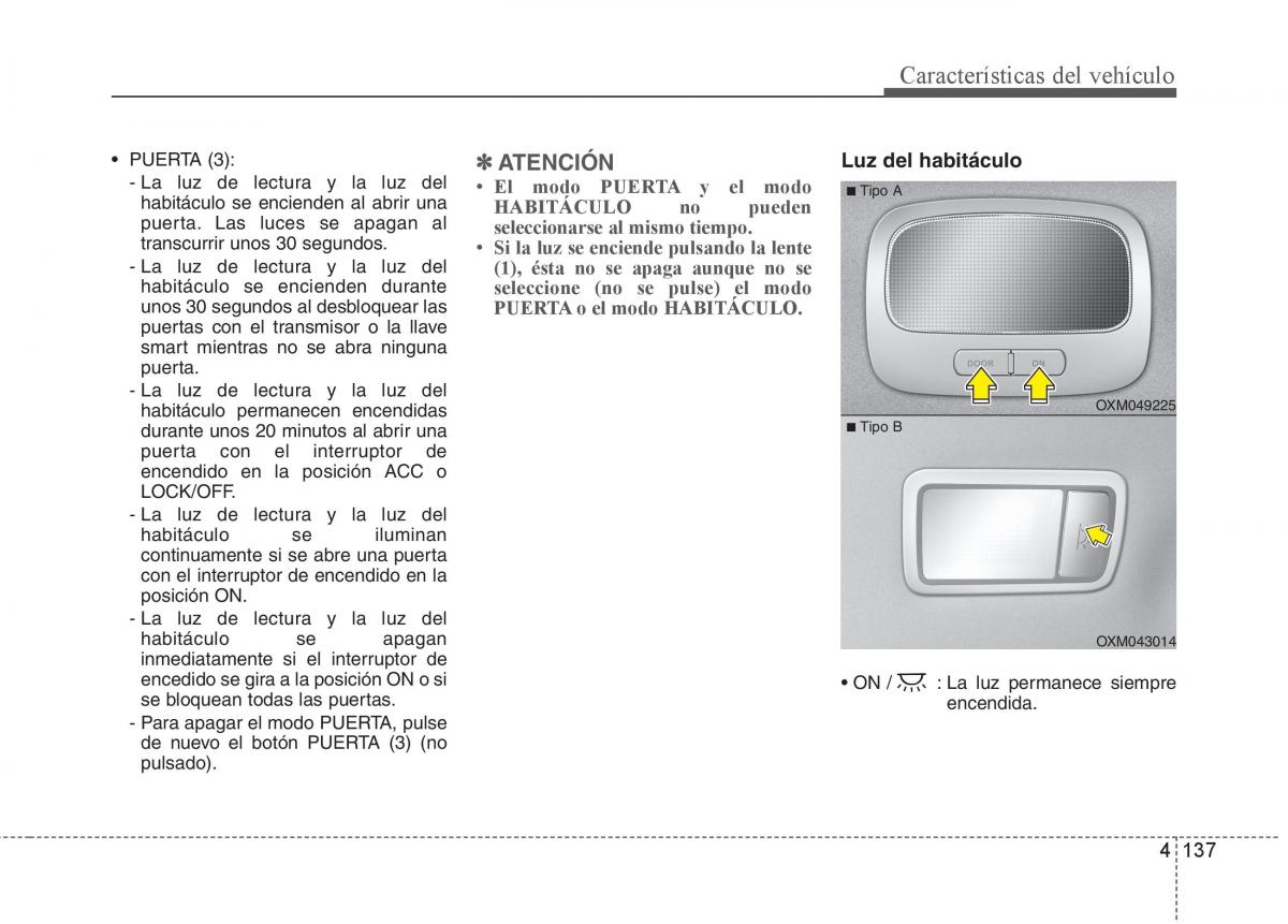 KIA Sorento II 2 manual del propietario / page 228