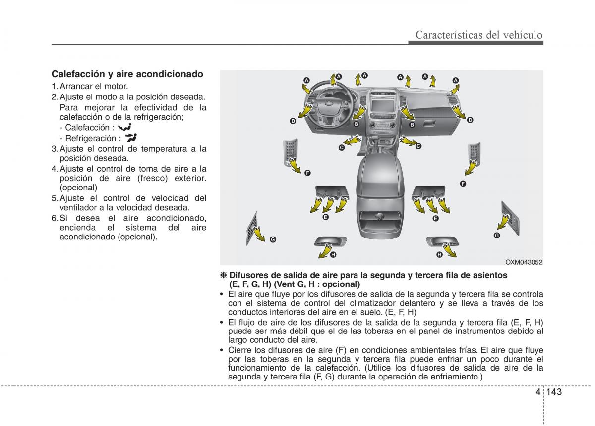 KIA Sorento II 2 manual del propietario / page 234