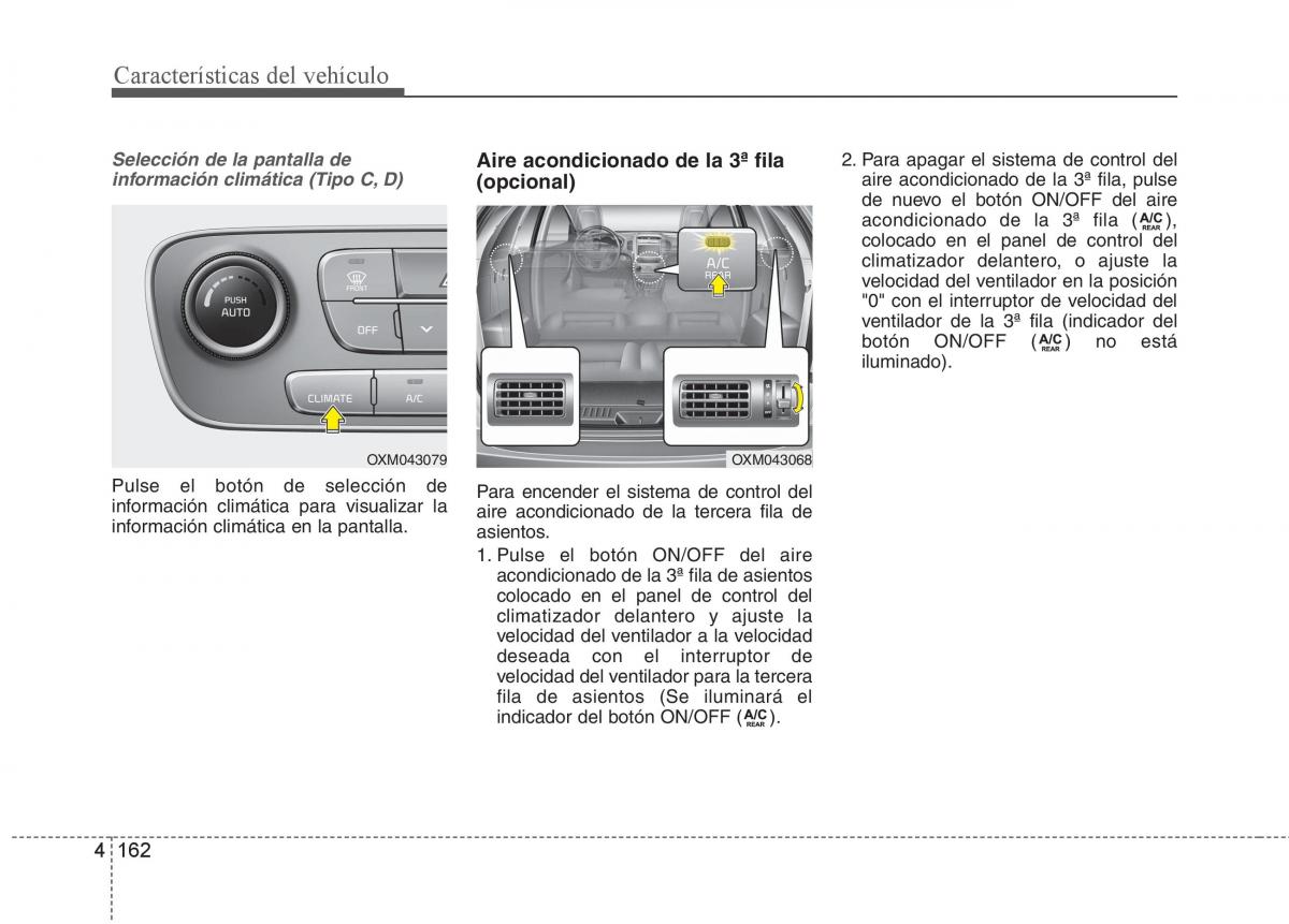 KIA Sorento II 2 manual del propietario / page 253