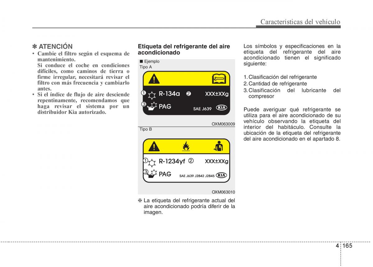 KIA Sorento II 2 manual del propietario / page 256