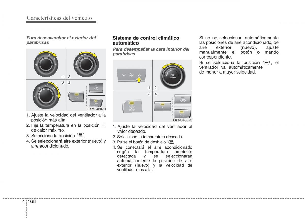 KIA Sorento II 2 manual del propietario / page 259