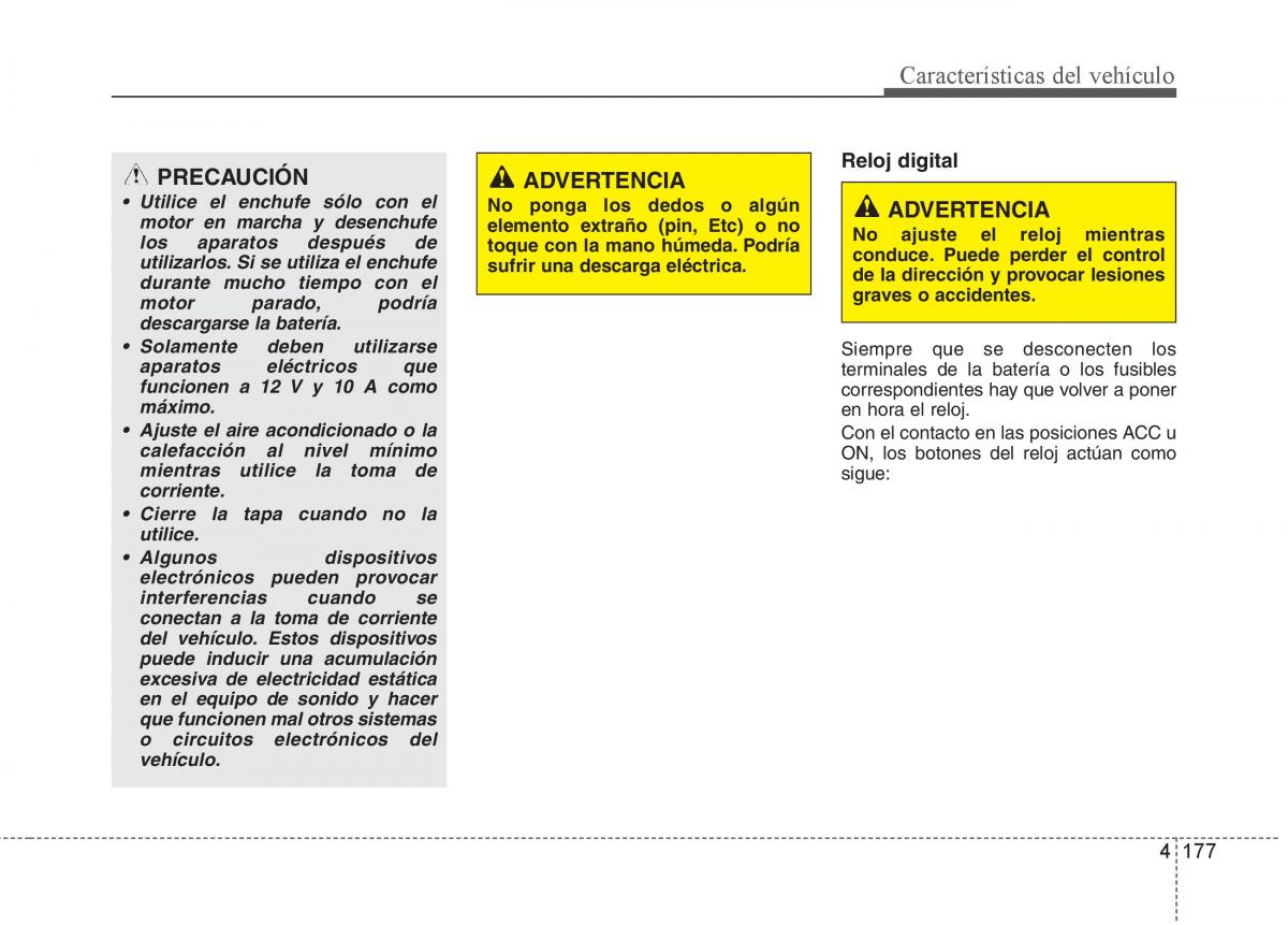 KIA Sorento II 2 manual del propietario / page 268