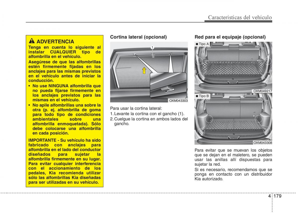 KIA Sorento II 2 manual del propietario / page 270