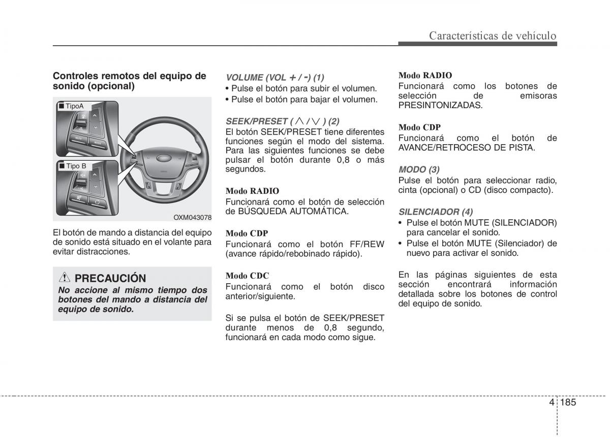 KIA Sorento II 2 manual del propietario / page 276