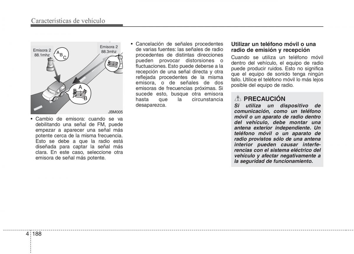 KIA Sorento II 2 manual del propietario / page 279