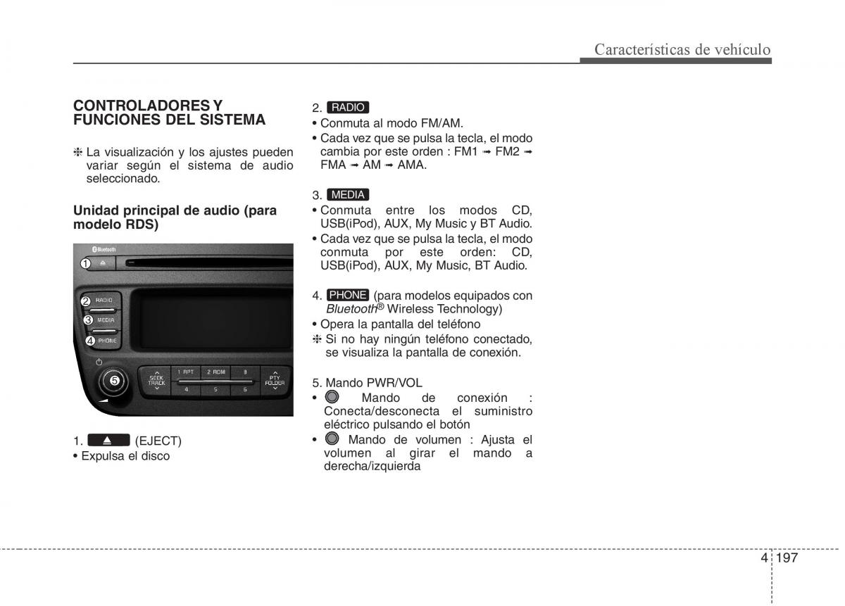 KIA Sorento II 2 manual del propietario / page 288