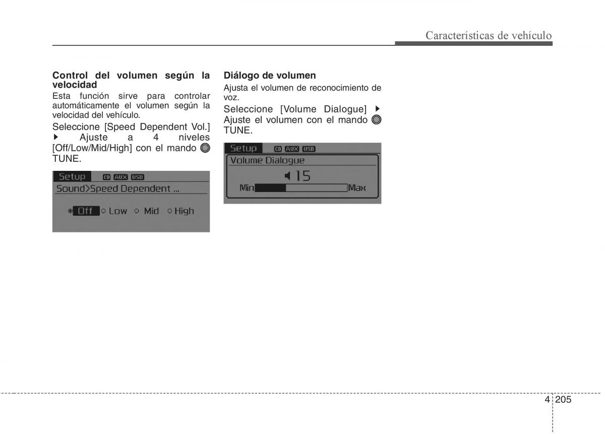 KIA Sorento II 2 manual del propietario / page 296