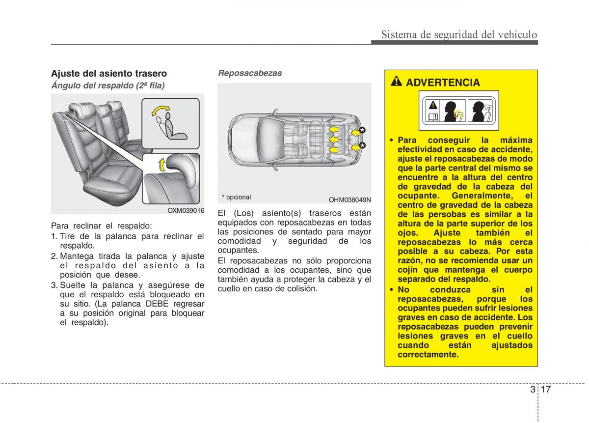 KIA Sorento II 2 manual del propietario / page 31