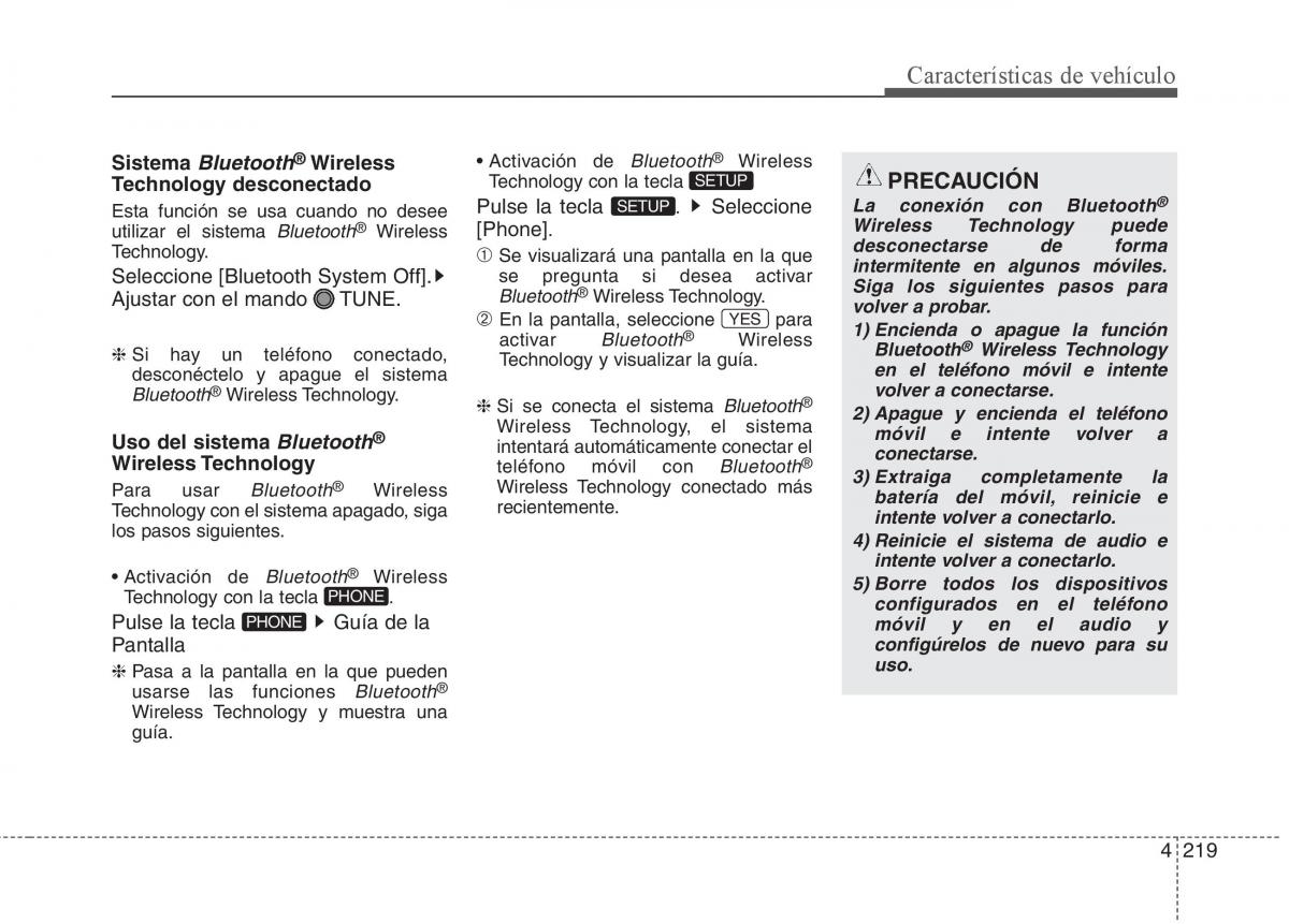 KIA Sorento II 2 manual del propietario / page 310