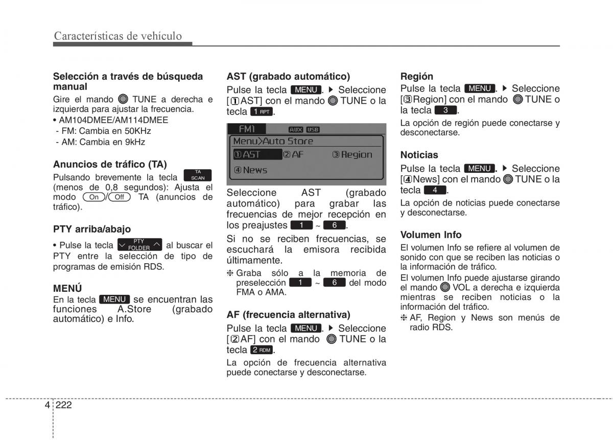 KIA Sorento II 2 manual del propietario / page 313