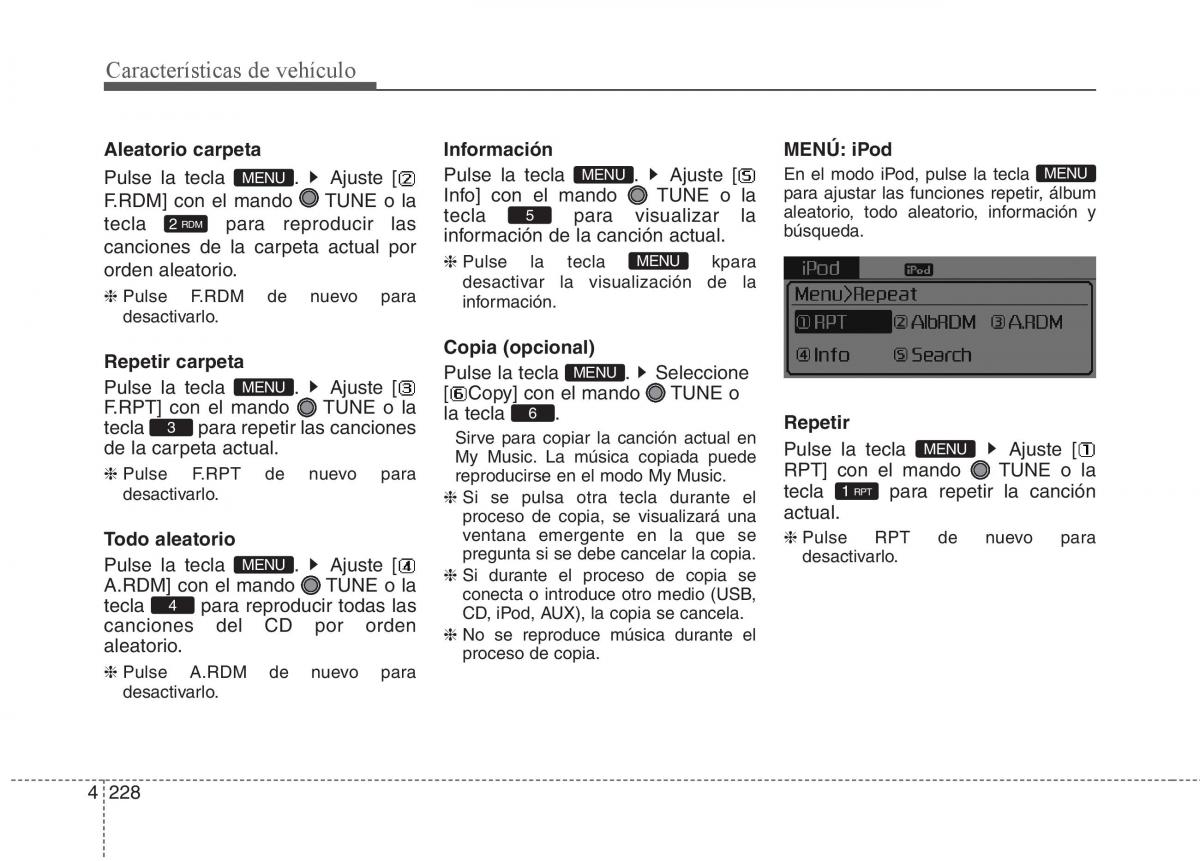 KIA Sorento II 2 manual del propietario / page 319