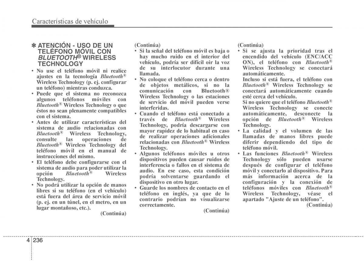 KIA Sorento II 2 manual del propietario / page 327