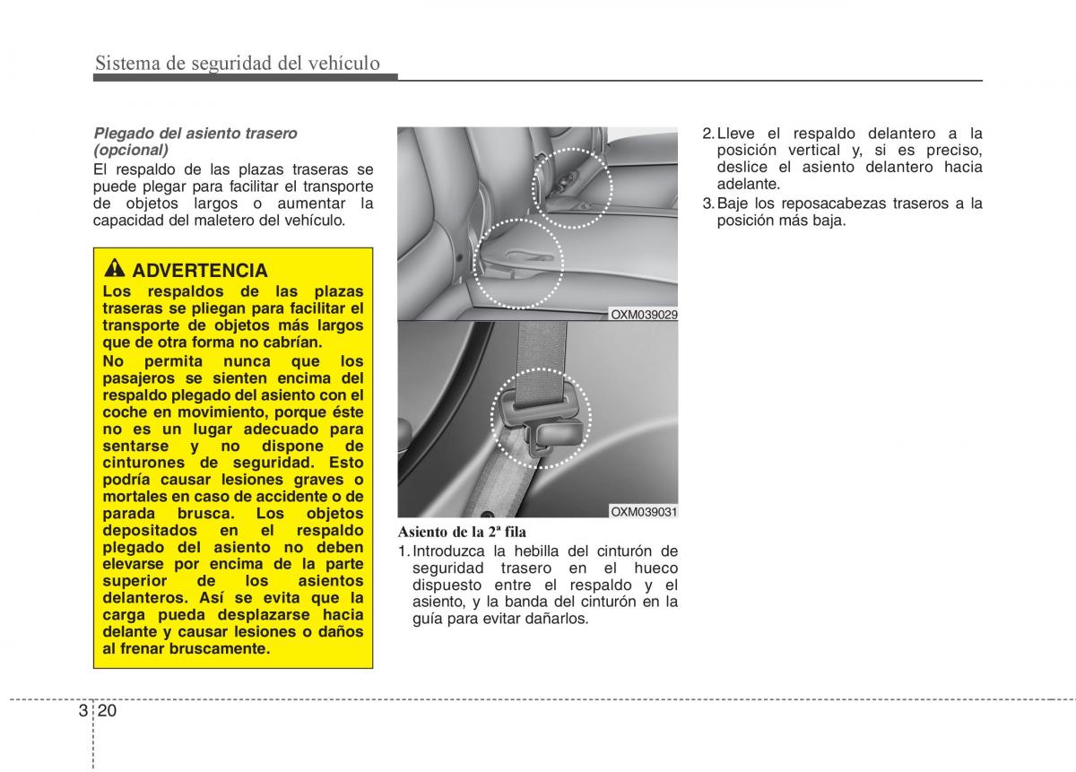 KIA Sorento II 2 manual del propietario / page 34