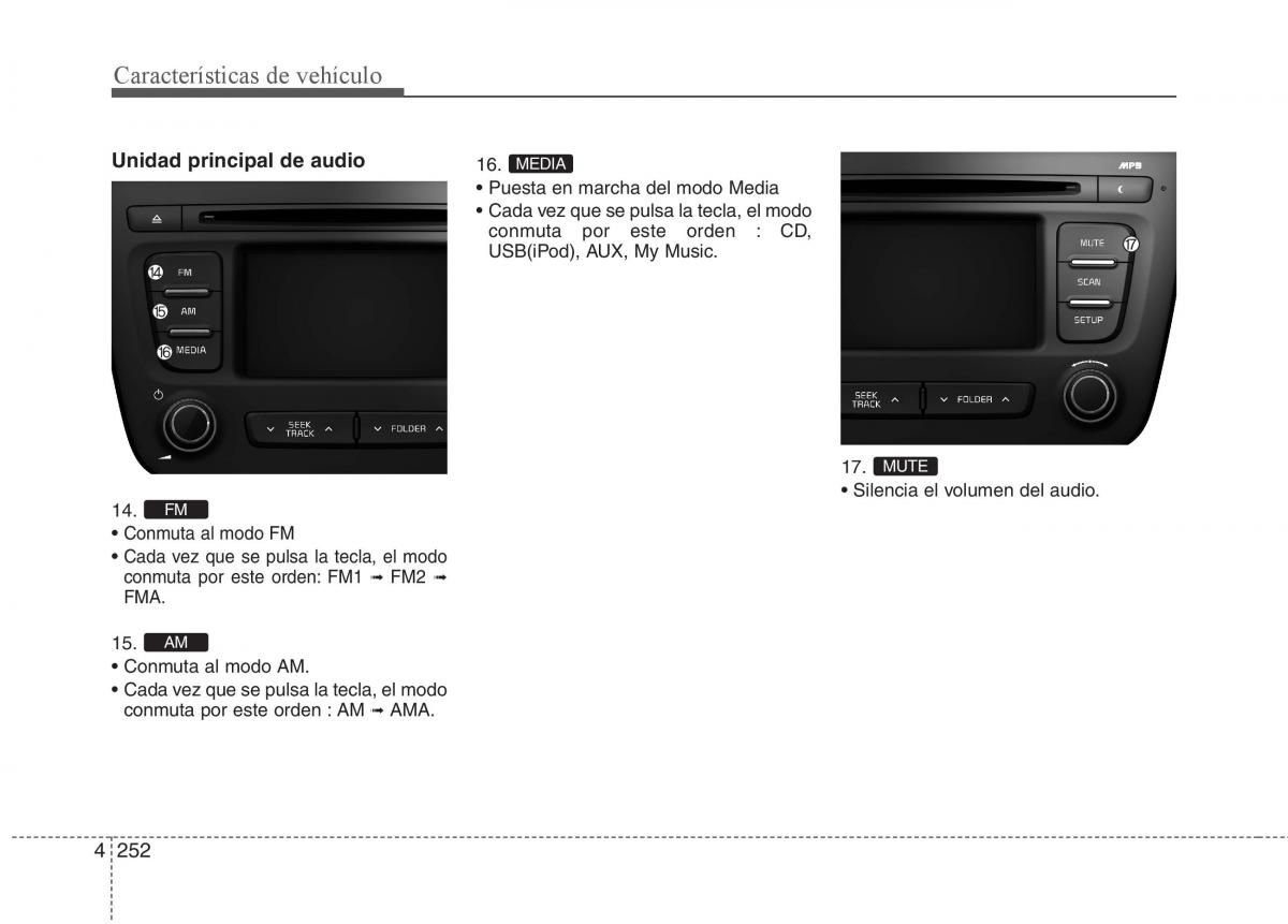 KIA Sorento II 2 manual del propietario / page 343