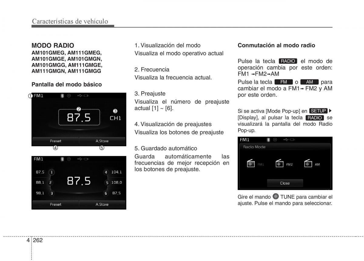 KIA Sorento II 2 manual del propietario / page 353