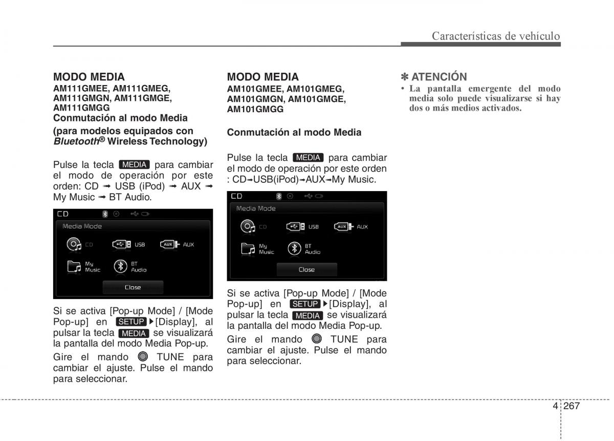 KIA Sorento II 2 manual del propietario / page 358