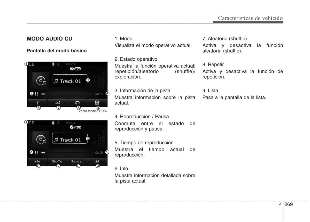 KIA Sorento II 2 manual del propietario / page 360