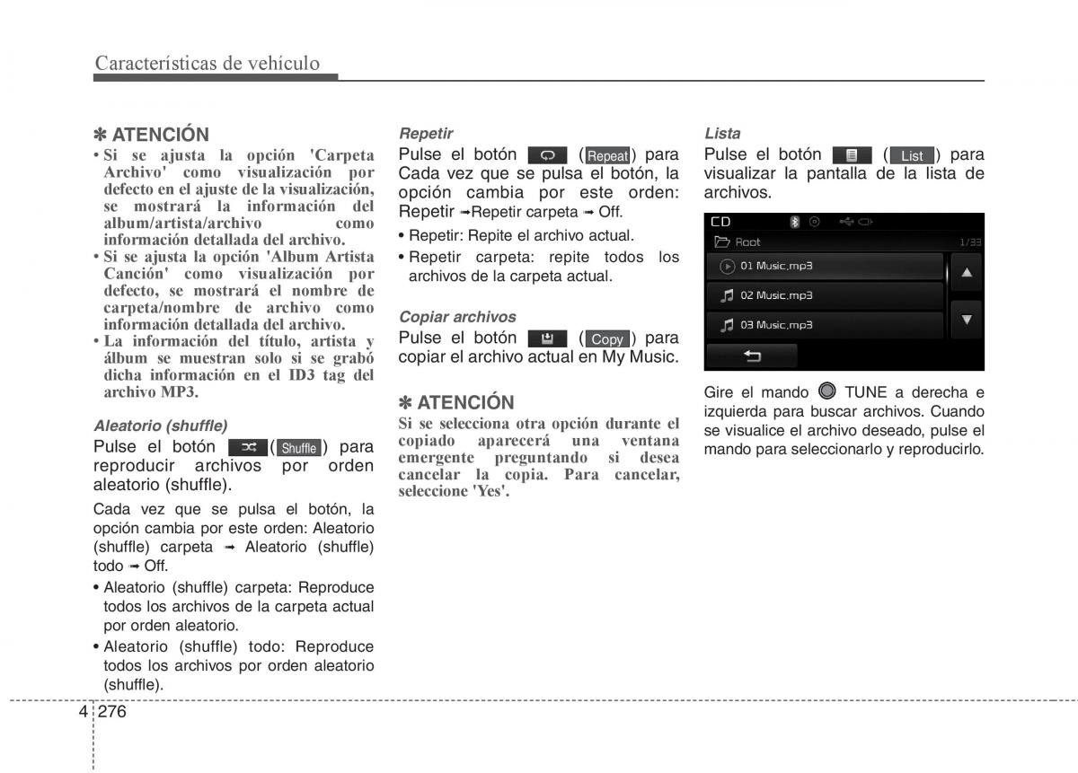 KIA Sorento II 2 manual del propietario / page 367