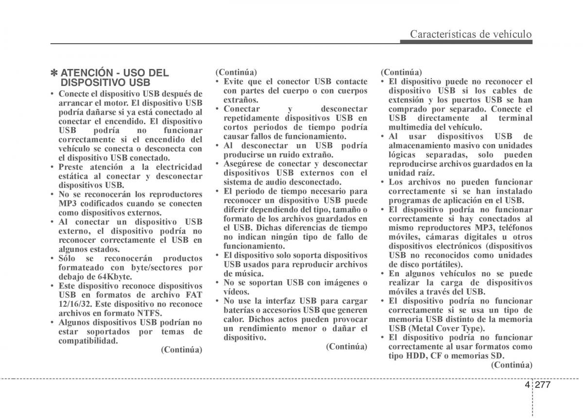 KIA Sorento II 2 manual del propietario / page 368