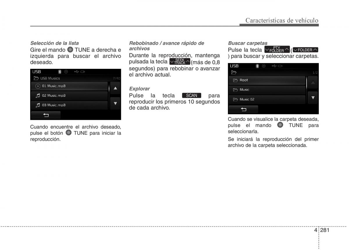 KIA Sorento II 2 manual del propietario / page 372