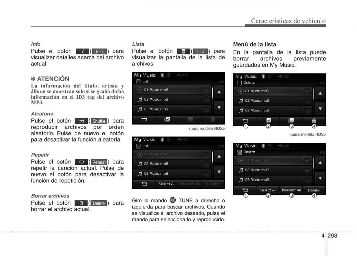 KIA Sorento II 2 manual del propietario / page 384