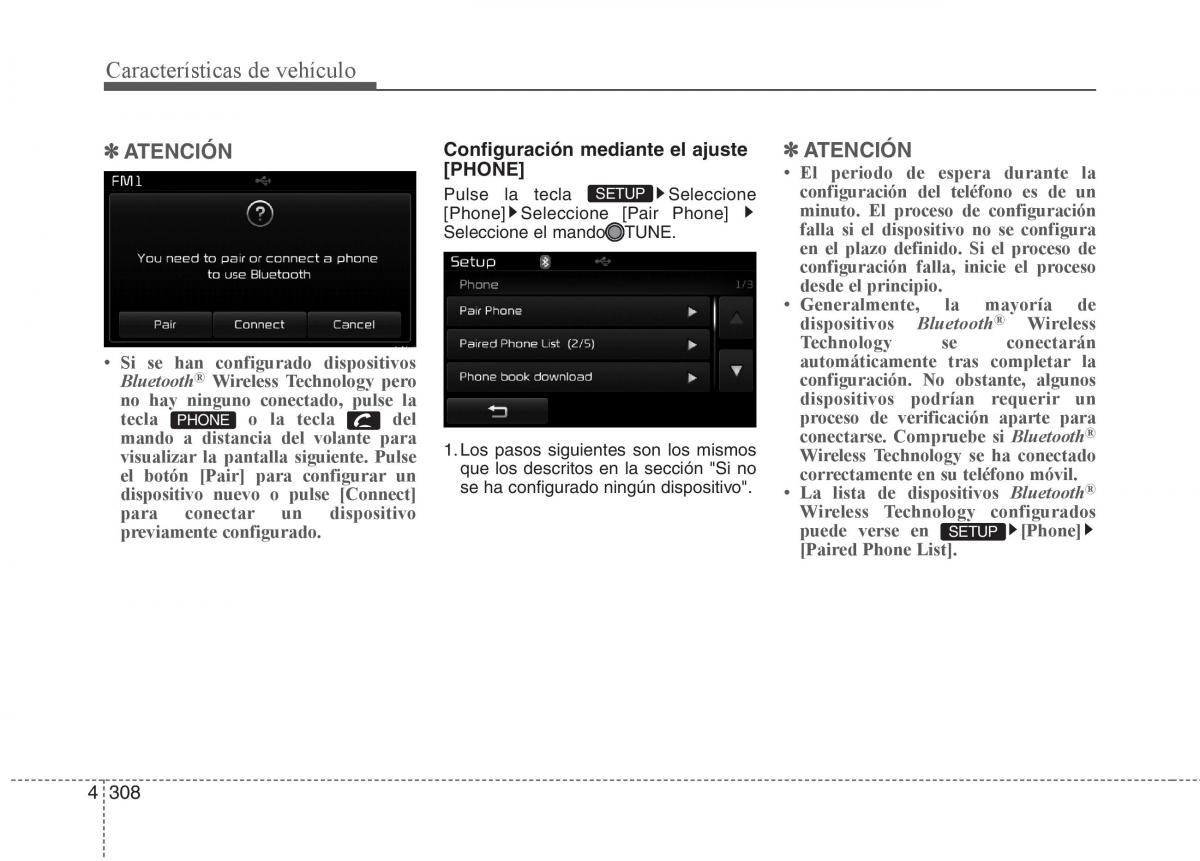 KIA Sorento II 2 manual del propietario / page 399