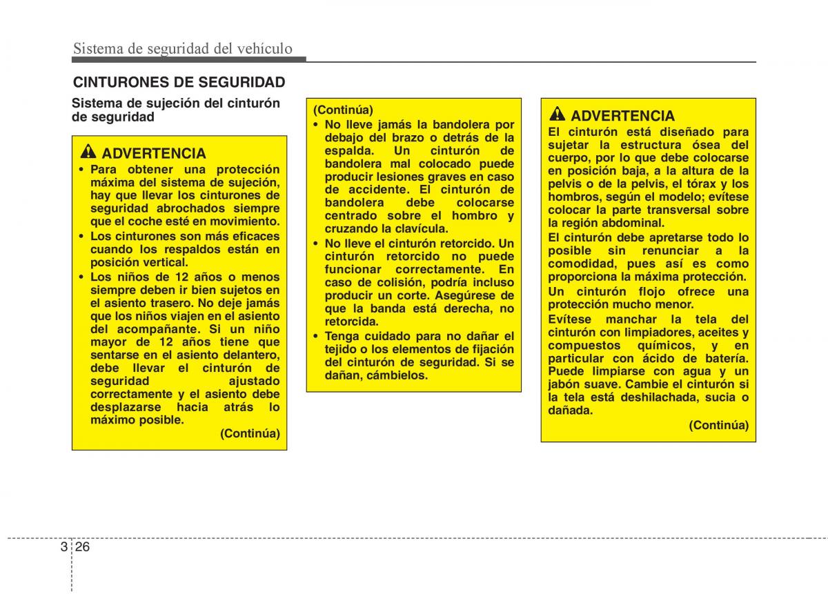 KIA Sorento II 2 manual del propietario / page 40