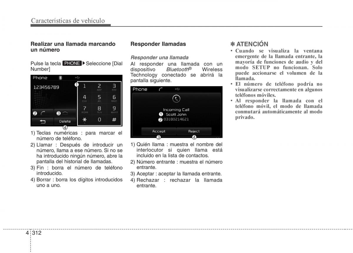 KIA Sorento II 2 manual del propietario / page 403