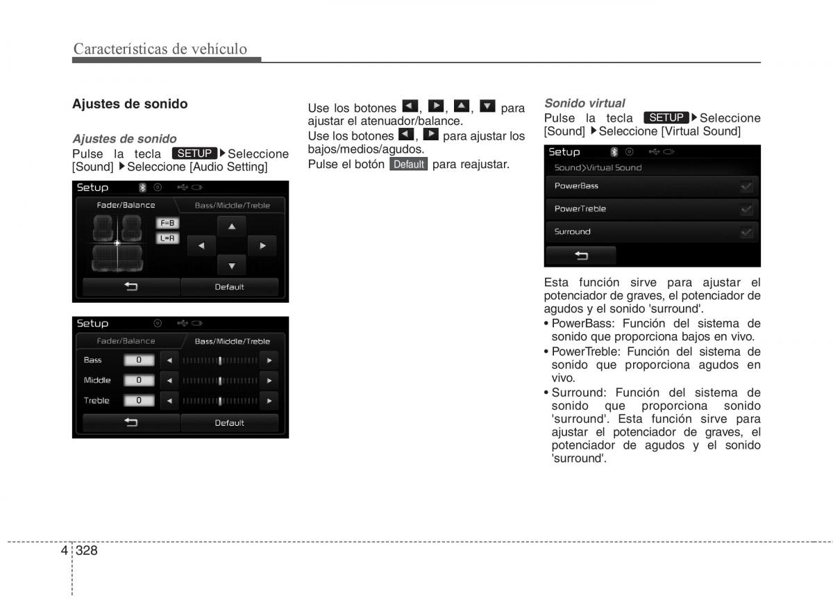 KIA Sorento II 2 manual del propietario / page 419