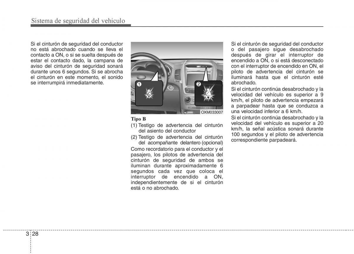 KIA Sorento II 2 manual del propietario / page 42