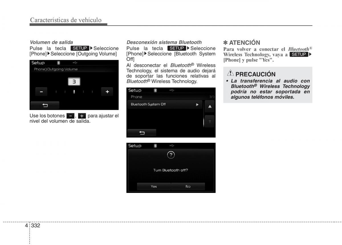 KIA Sorento II 2 manual del propietario / page 423