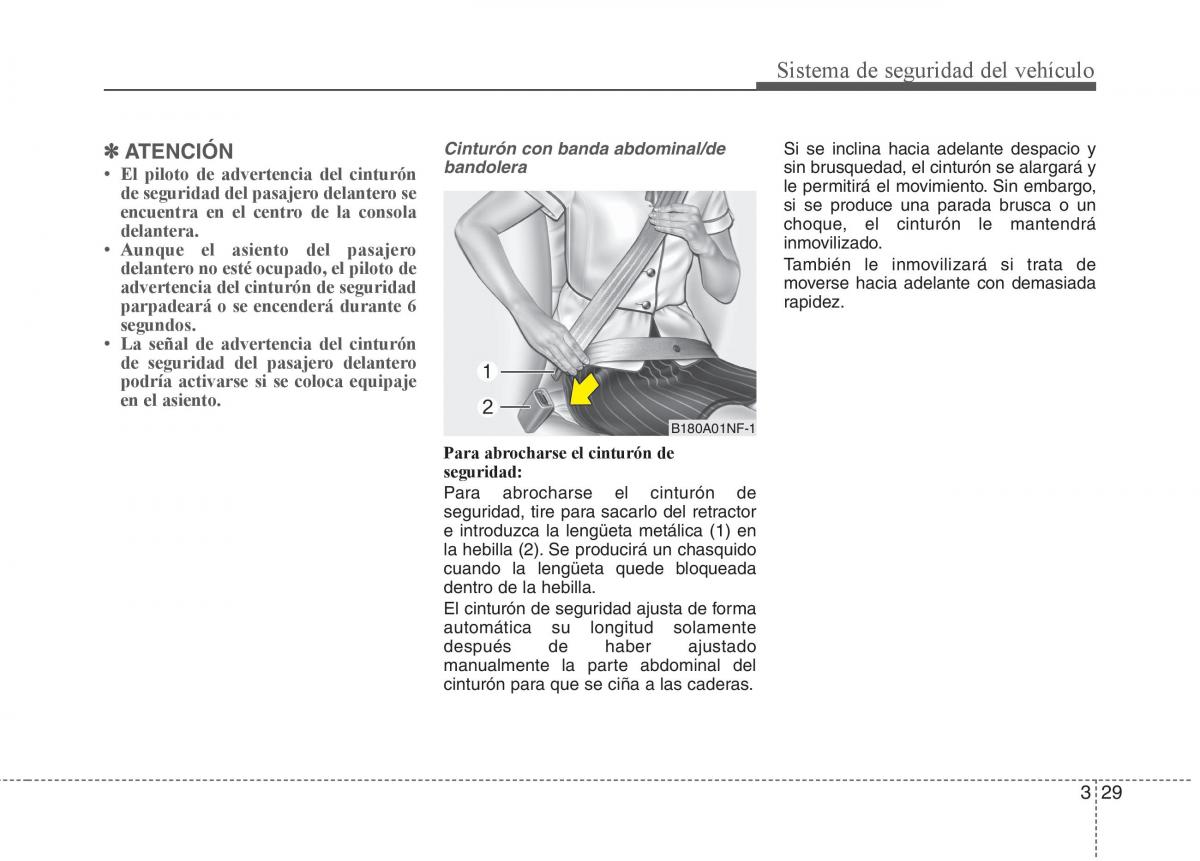 KIA Sorento II 2 manual del propietario / page 43