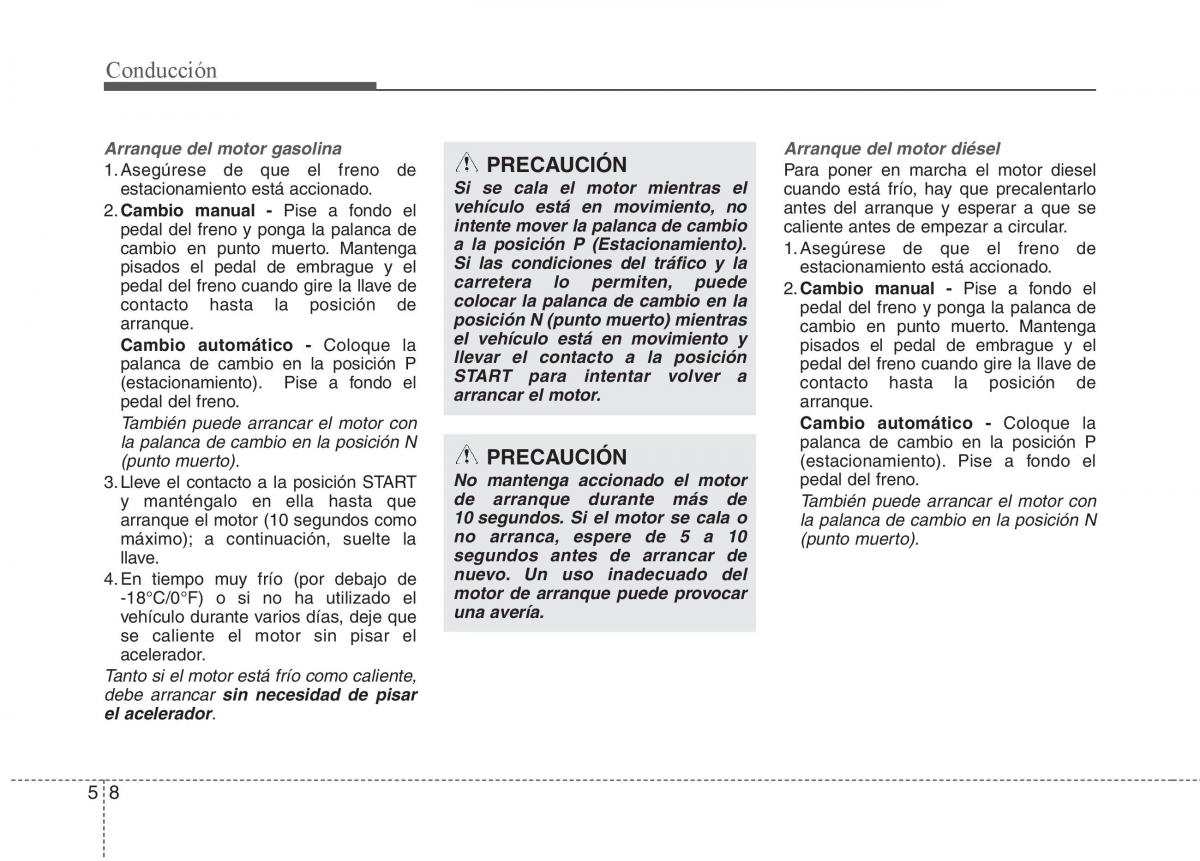 KIA Sorento II 2 manual del propietario / page 440