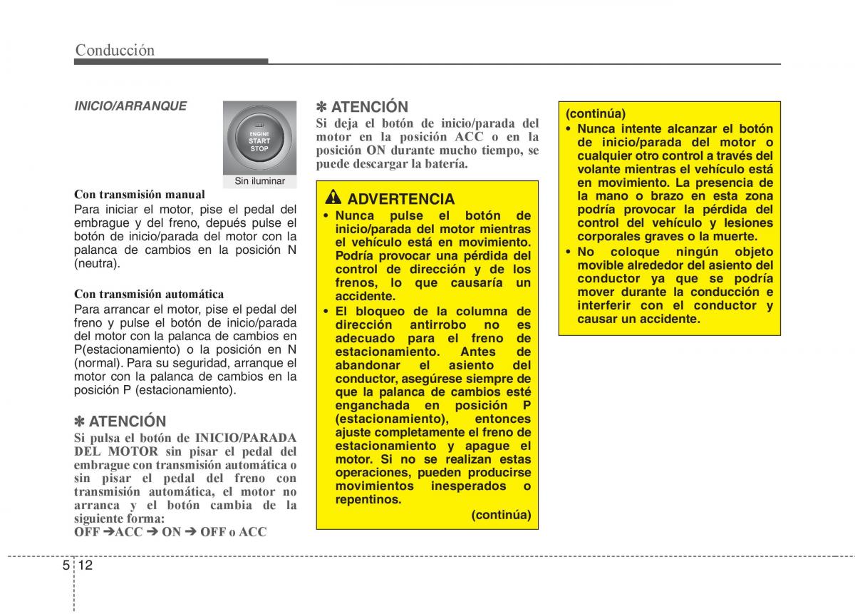 KIA Sorento II 2 manual del propietario / page 444