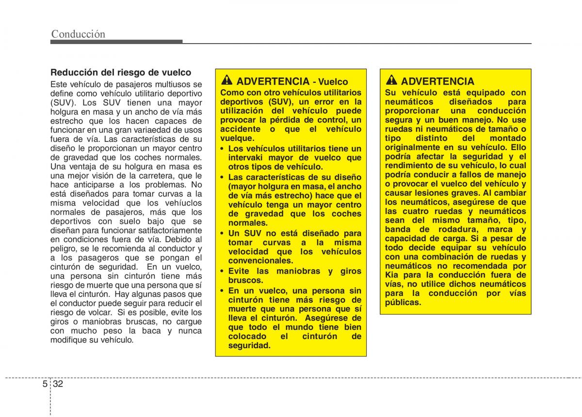 KIA Sorento II 2 manual del propietario / page 464