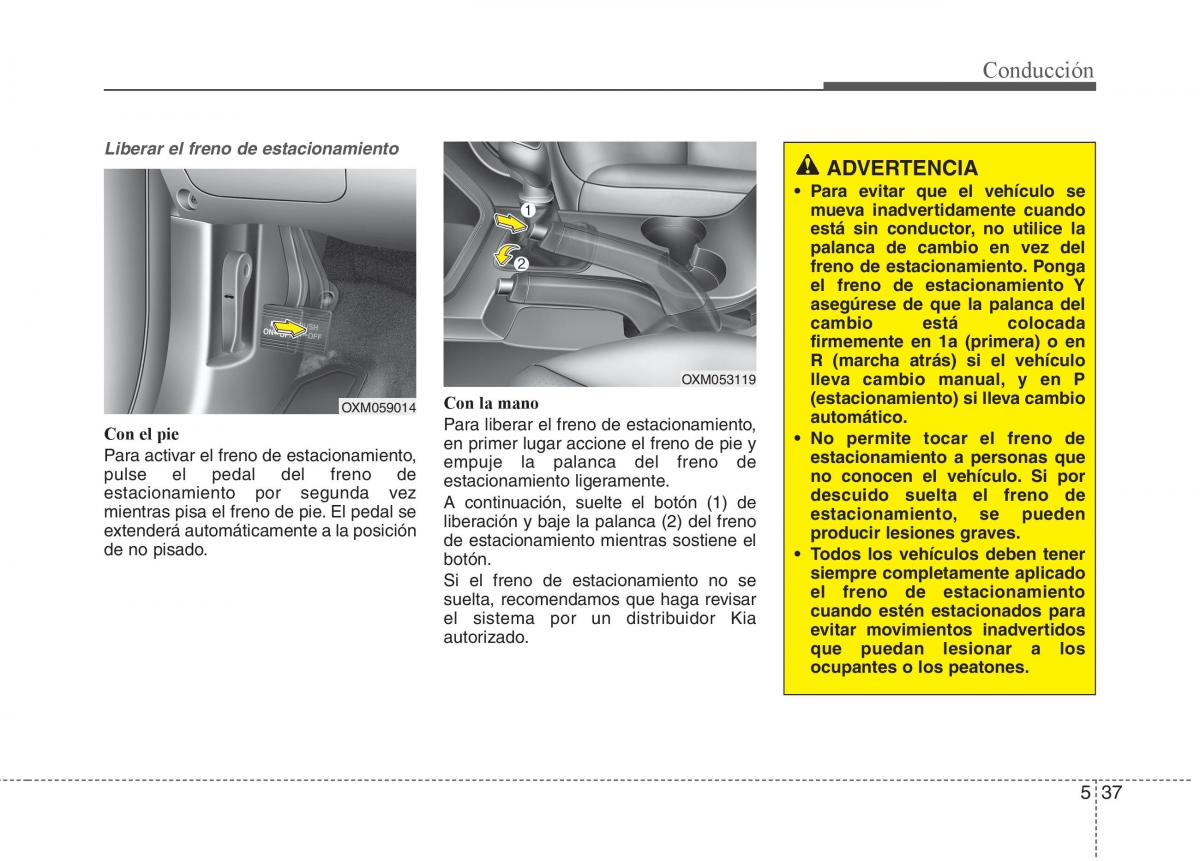 KIA Sorento II 2 manual del propietario / page 469