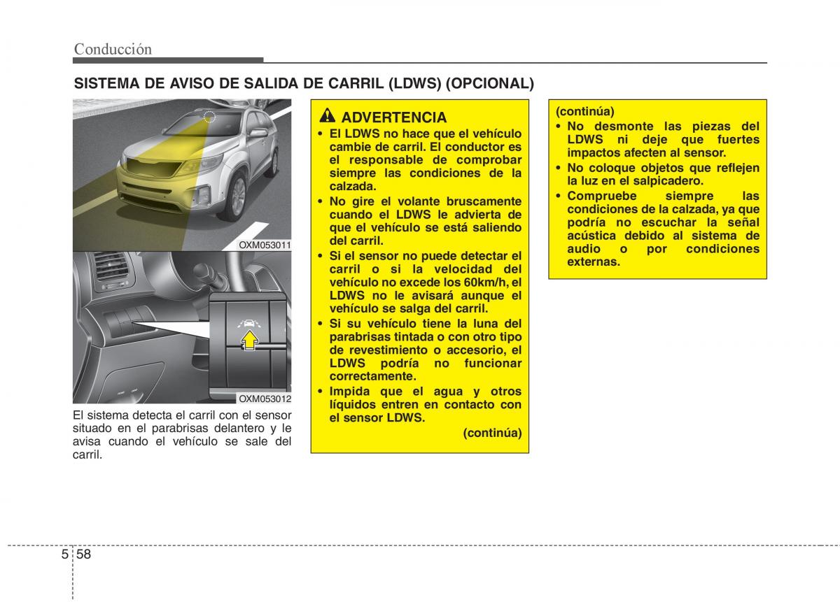 KIA Sorento II 2 manual del propietario / page 490