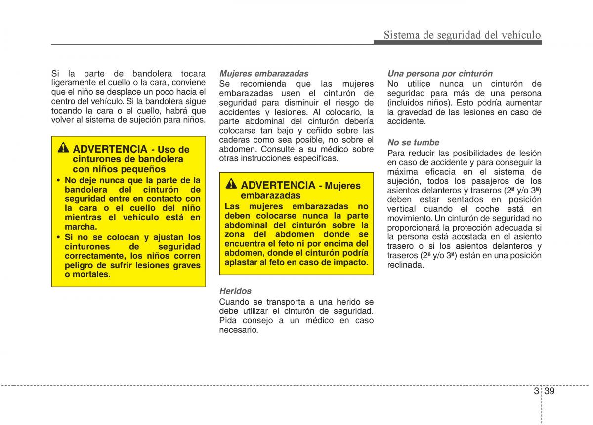 KIA Sorento II 2 manual del propietario / page 53