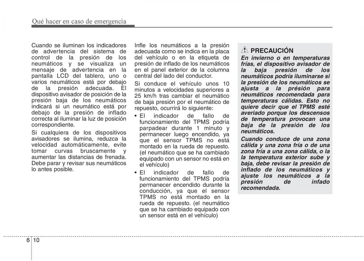 KIA Sorento II 2 manual del propietario / page 533