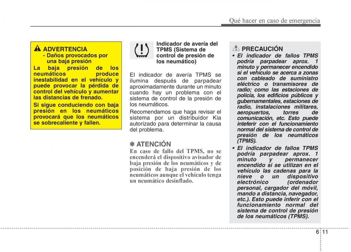 KIA Sorento II 2 manual del propietario / page 534