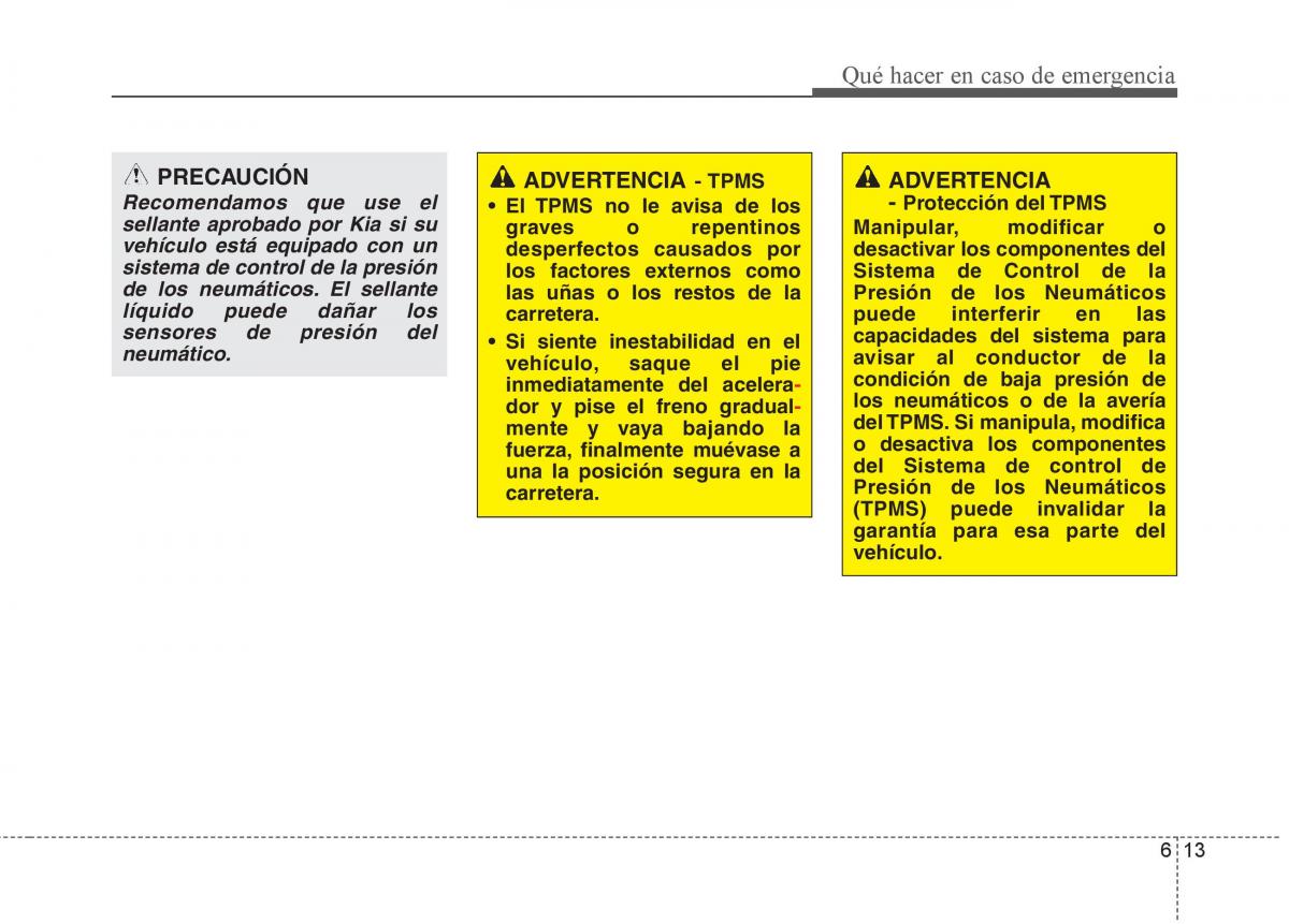 KIA Sorento II 2 manual del propietario / page 536