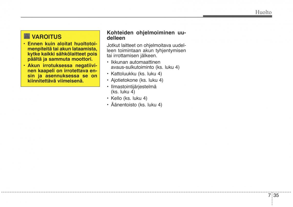 KIA Sorento II 2 omistajan kasikirja / page 552