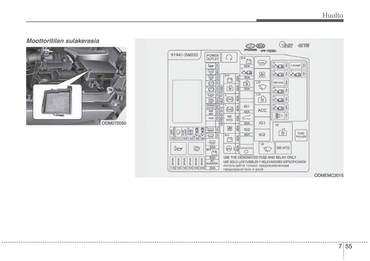 KIA Sorento II 2 omistajan kasikirja / page 572