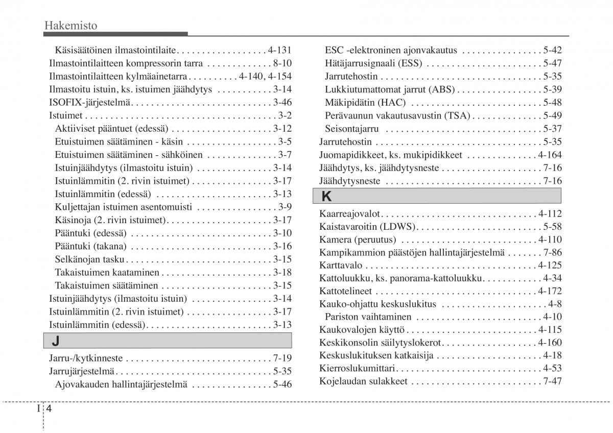 KIA Sorento II 2 omistajan kasikirja / page 620