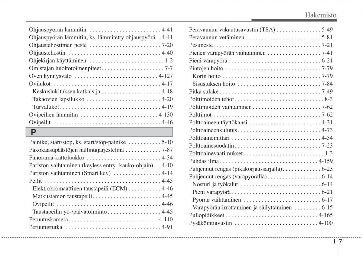 KIA Sorento II 2 omistajan kasikirja / page 623