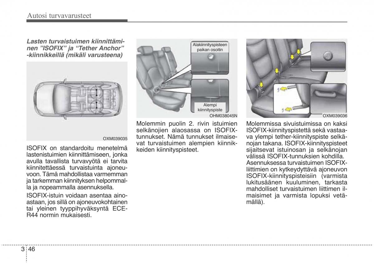 KIA Sorento II 2 omistajan kasikirja / page 63