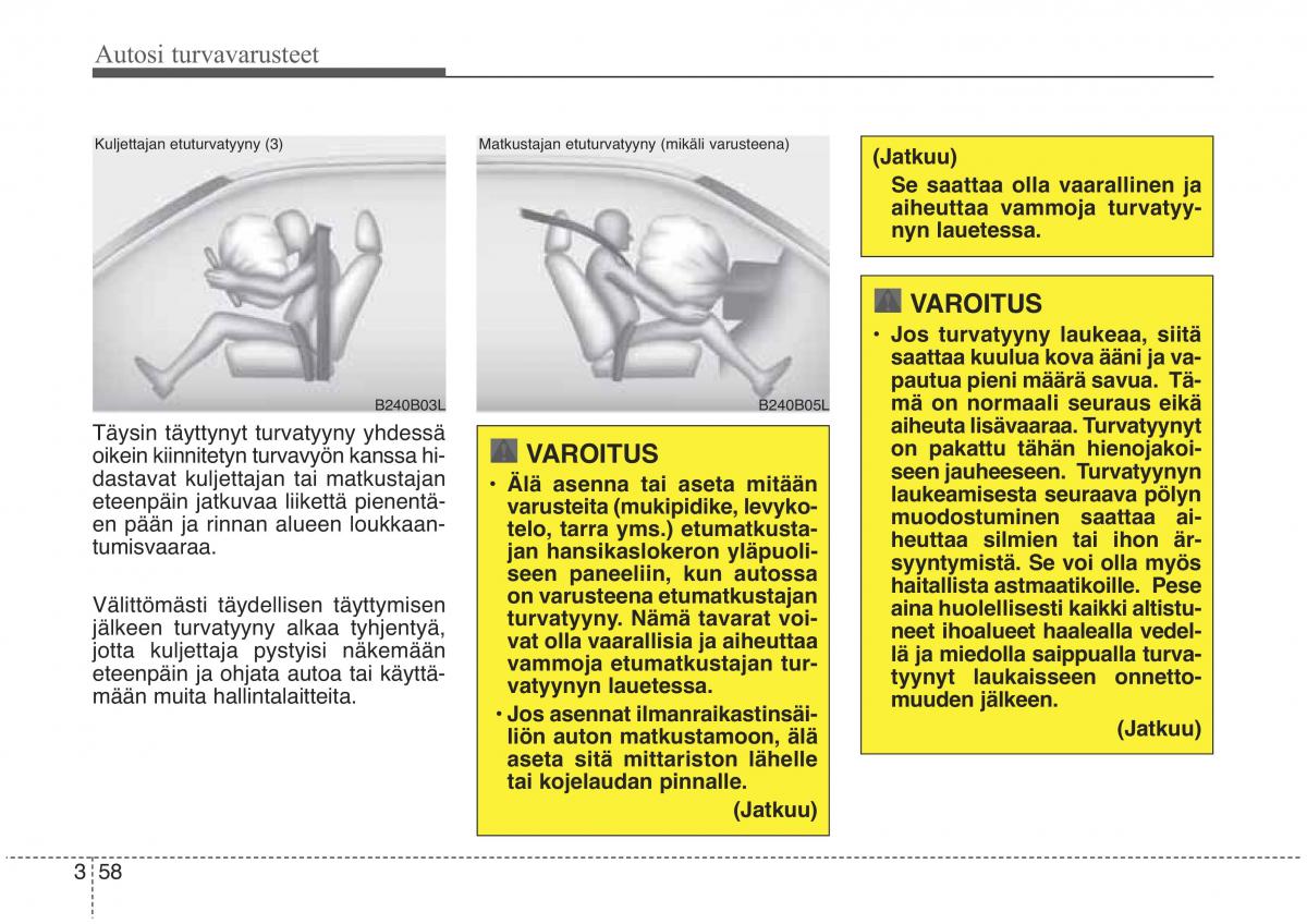 KIA Sorento II 2 omistajan kasikirja / page 75