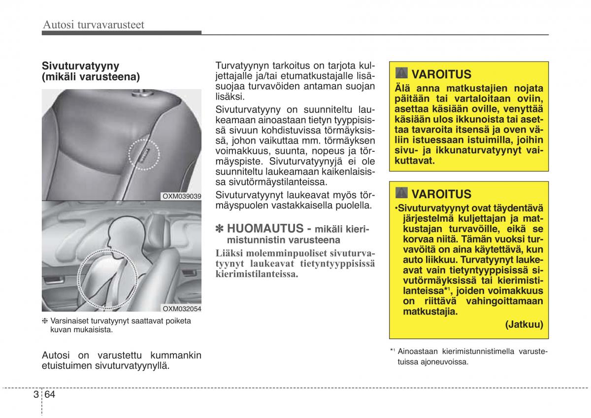 KIA Sorento II 2 omistajan kasikirja / page 81